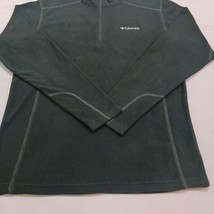 Columbia AM6558 Men Black Klamath Range II Half Zip Fleece Pullover Sweatshirt S image 12