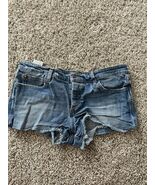 Joes Jeans Cut Off Short Frayed Hem Blue Women’s Size 31 Denim Shorts Bu... - $20.69 CAD