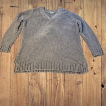 Orvis Sweater Women&#39;s Large Gray Pullover Soft Cozy Classic Collection - £15.95 GBP