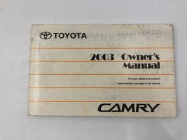 2003 Toyota Camry Owners Manual Handbook OEM J02B25026 - $26.99