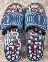 BYRIVER Acupressure Foot Massage Slide on Sandals Size X-Large - $23.05