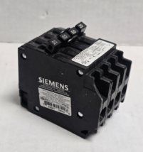 Siemens Q22050CT 50 Double Two 20amp Single Pole Circuit Breaker - Black - $482.10 MXN