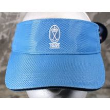 1989 Crossed Golf Clubs and Crown Visor Hat Golfing Cap Adjustable Blue ... - $11.40