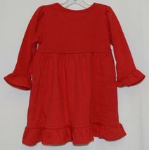 Blanks Boutique Red Long Sleeve Empire Waist Ruffle Dress Size 12M image 3