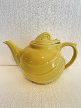 Vtg Mcm Hall Yellow Teapot, Made in USA, Ceramic, Beautiful Excellent Condition - £52.71 GBP