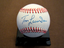 Tommy Tom Lasorda Los Angeles Dodgers Hof Signed Auto Vintage Onl Baseball Jsa - £158.26 GBP