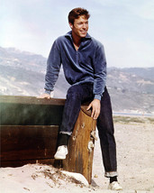 Richard Chamberlain 8x10 Photo smiling on beach 1960's - $7.99
