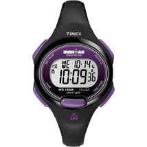 Timex IRONMAN® 10-Lap Watch - Mid-Size - Purple/Black - £39.54 GBP