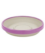 Bloem (STT0835-29) Terra Two-Tone Saucer 8&quot; Taupe w/Passion Fruit - £7.07 GBP