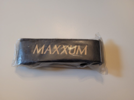 New Old Stock Minolta Maxxum Camera Neck Strap Gold On Black - £9.90 GBP