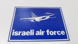 Israeli Air Force 4.5” x 3.5” Sticker - £3.75 GBP