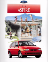1997 Ford ASPIRE sales brochure catalog 97 US - £4.70 GBP
