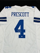 Dak Prescott Signed Dallas Cowboys Football Jersey COA - £140.02 GBP