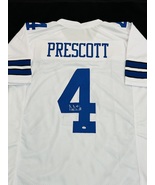 Dak Prescott Signed Dallas Cowboys Football Jersey COA - £141.75 GBP