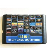 112 in 1 Multi Cartridge for Genesis or Mega Drive - 16 Bit Cart - £10.26 GBP