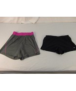 Adult Women&#39;s Nike Blue Athletic Shorts &amp; Adidas Gray Pink Running Short... - £16.70 GBP