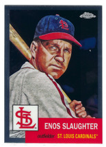 2022 Topps Chrome Platinum #149 Enos Slaughter St. Louis Cardinals - £0.92 GBP