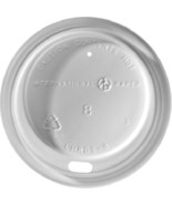 Lid Hot Paper Cup 8oz Lid Disposable Paper Cup Lid 8oz (100 pcs) Cup Lid - £4.39 GBP+