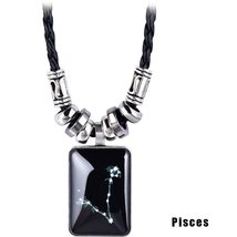 Resin Jewelry Constellation Design Astrology Necklace Constellation Pendant Gala - £9.08 GBP