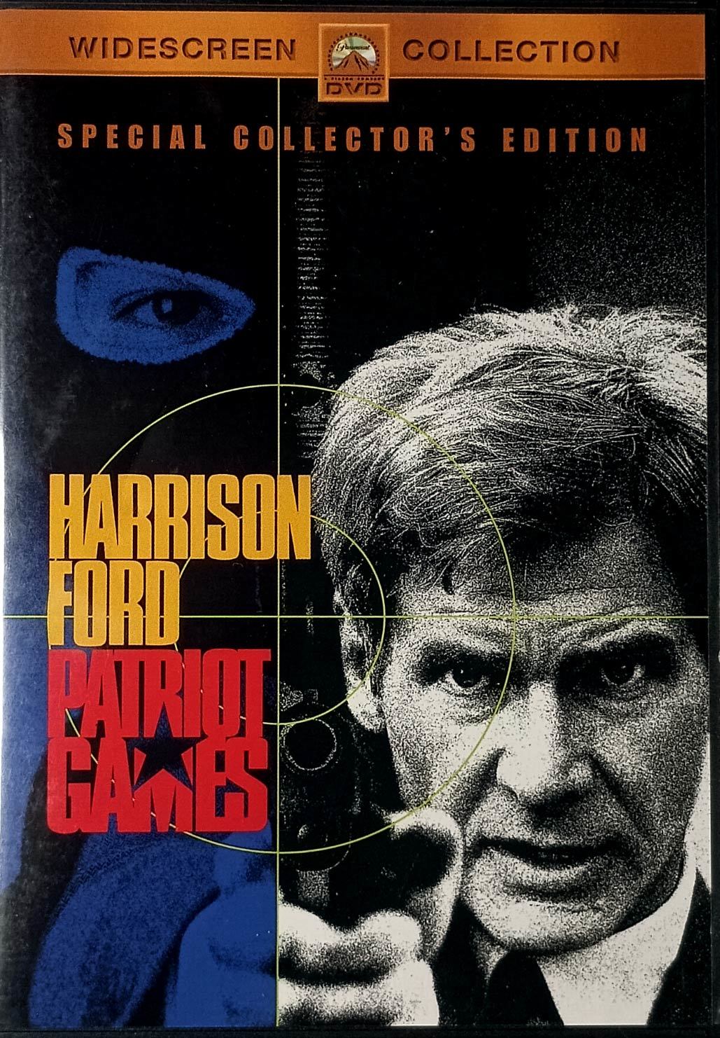 Patriot Games [DVD 2003 WS] 1992 Harrison Ford, Anne Archer, Sean Bean - $1.13