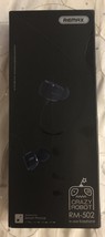 REMAX RM502 Wired Clear Stereo Earphones with HD Microphone Black - $246.14 MXN