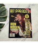 Hit Parader Vintage Magazine August 1988 Iron Maiden Van Halen Music - $503.61 MXN