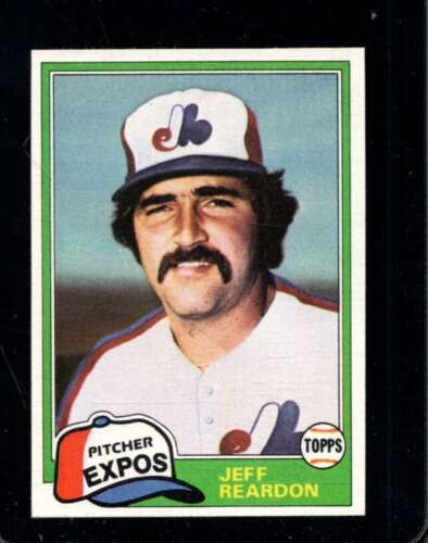 Primary image for 1981 TOPPS TRADED #819 JEFF REARDON NMMT EXPOS *X109343