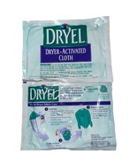 NEW 2 DRYEL Original Formula 1998 Dryer Activated Cloth Set vintage Dry ... - $188.77 MXN
