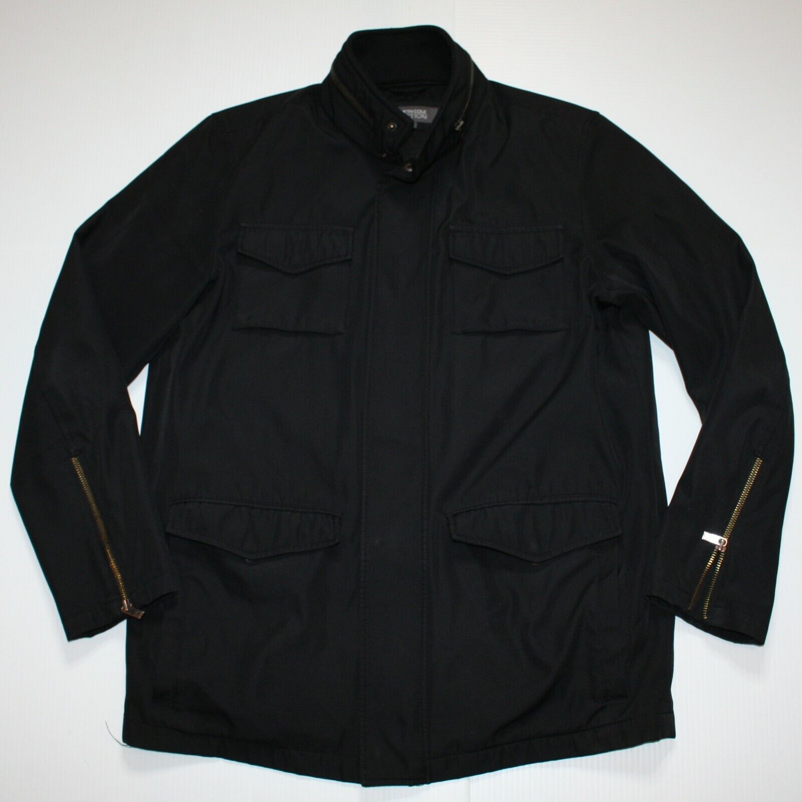 Kenneth Cole Reaction Men's Nylon Blend Black Jacket size M - $24.99