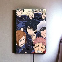 Jujutsu Kaisen Anime Canvas Printed Art, Metal Poster Anime Wall, Art Home Decor - £8.88 GBP+