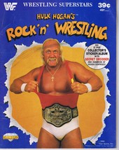 ORIGINAL Vintage 1986 WWF Rock N Wrestling Sticker Book + 69/225 Stickers - £31.64 GBP