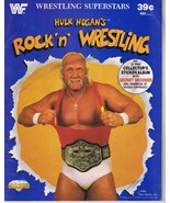 ORIGINAL Vintage 1986 WWF Rock N Wrestling Sticker Book + 69/225 Stickers - £31.15 GBP