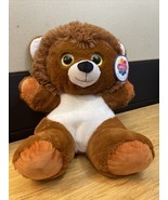 NWT Nanco Big Eyes Teddy Bear Plush Stuffed Animal KG JD - $471.22 MXN