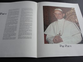 Pope Paul VI- A Photographic Study in Full Color- 1962 The Cleveland Pre... - £18.08 GBP