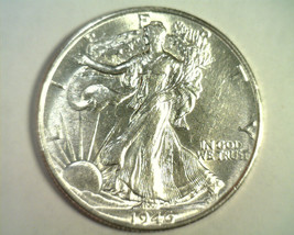 1946-S Walking Liberty Half Choice About Uncirculated Ch. Au Nice Original Coin - $48.00