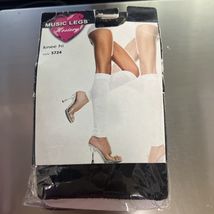 New Knee High Leg Warmers - Music Legs 5724 Black - $9.89