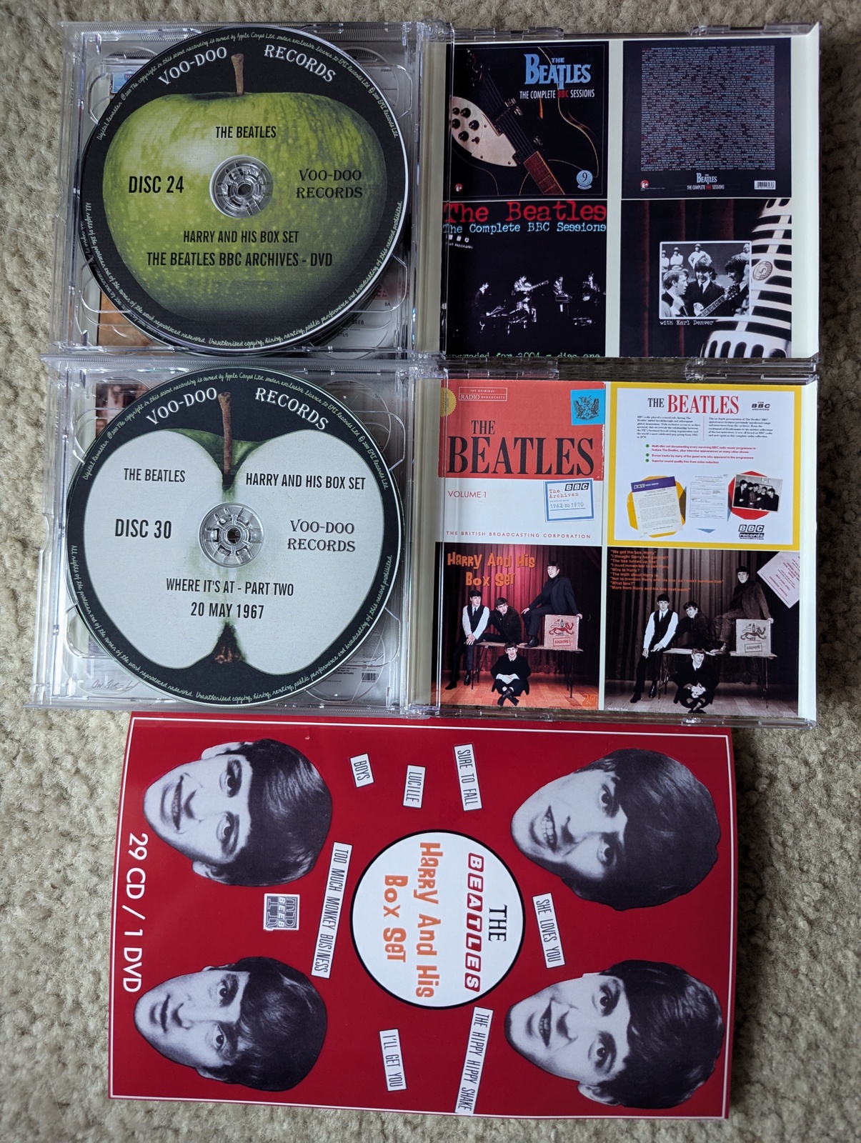 The Beatles  Harry And His Box Set 29-CD/1-DVD  Lord Reith Complete BBC Sessions Item image 9