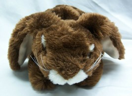 JAAG CUTE LOP EARRED BROWN BUNNY RABBIT 8&quot; Plush Stuffed Animal Toy - £14.64 GBP