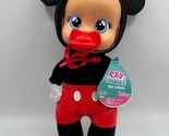 2024 Cry Babies TINY CUDDLES Disney 10&quot; MICKEY MOUSE INSPIRED Baby Doll - $22.12