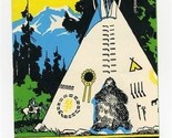 Pahaska Tepee Buffalo Bill Hunting Lodge Brochure Yellowstone National P... - £19.32 GBP
