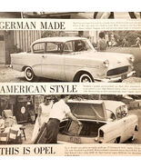 1959 Buick Opel Rekord Sedan Station Wagon Advertisement Automobilia Car... - $457.58 MXN