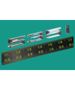 2011-2016 bmw 535i f10 gt trunk tailgate chrome number emblem logo sign ... - $495.67 MXN