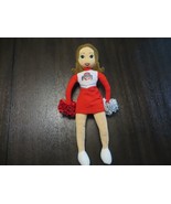 Ohio State University OSU Buckeye Cheer Doll EUC - £17.90 GBP