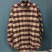 Vtg Tommy Hilfiger plaid cotton long sleeve button down shirt 100% cotto... - $47.12