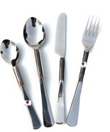 Medieval Eating Utensil Set Silverware Flatware Stainless Steel Fork Spo... - €30,04 EUR