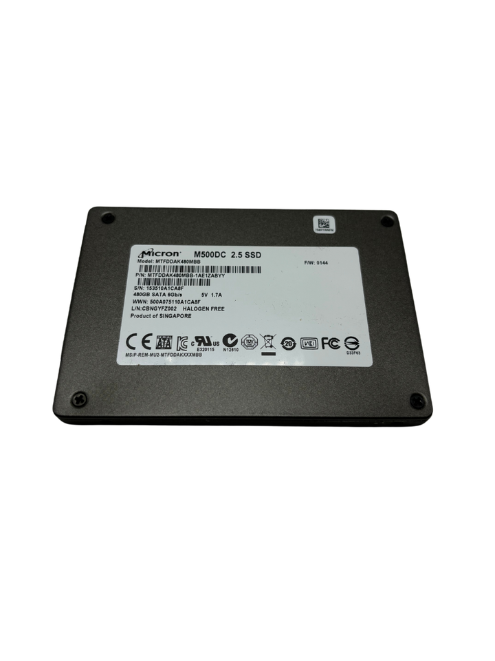 Micron MTFDDAK480MBB 480GB SATA 6Gbps 2.5&quot; VE Solid State Drive w60 - $59.25