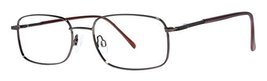 Kody Men&#39;s Eyeglasses - Modern Collection Frames - Brown 54-18-145 - £47.16 GBP