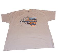 Tennessee Lady Vols 2014 SEC Champions Champion T-Shirt Size XXLarge 2XL - $241.11 MXN