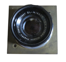Nikon EL-Nikkor 50mm f/2.8 Enlarging Lens w/ Mount Board – Made in Japan... - $59.35