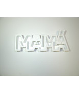 Mamá With Accent Spanish Letters Mom Mother Cookie Cutter 3D Printed USA... - €3,41 EUR